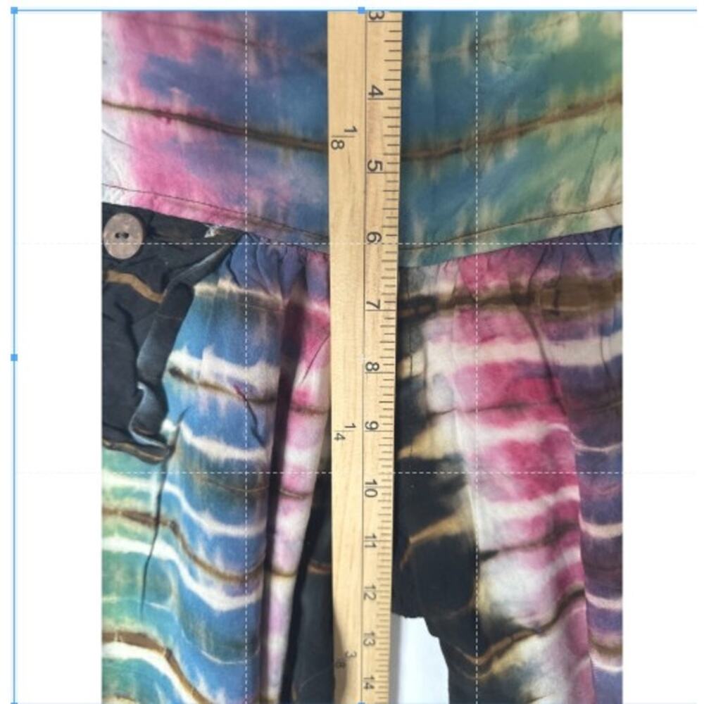 Earthbound Trading Co🌿Tie Dye Harem Pants Women’s Small Boho Festival Lounge - Picture 7 of 8